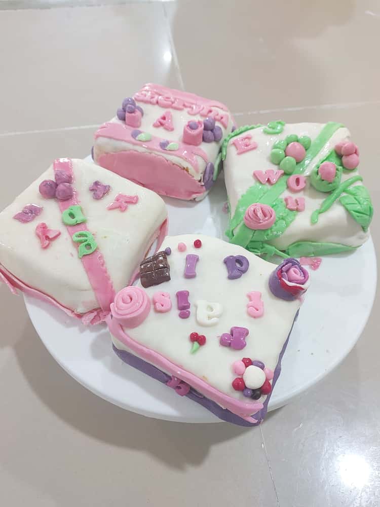 Bento Cake Ucapan Kotak