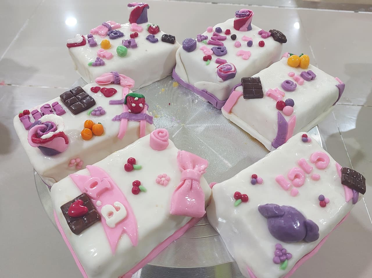 Bento Cake Ucapan Persegi Panjang