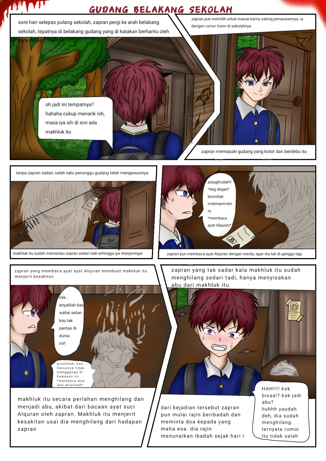 Jasa Desain Gambar Komik