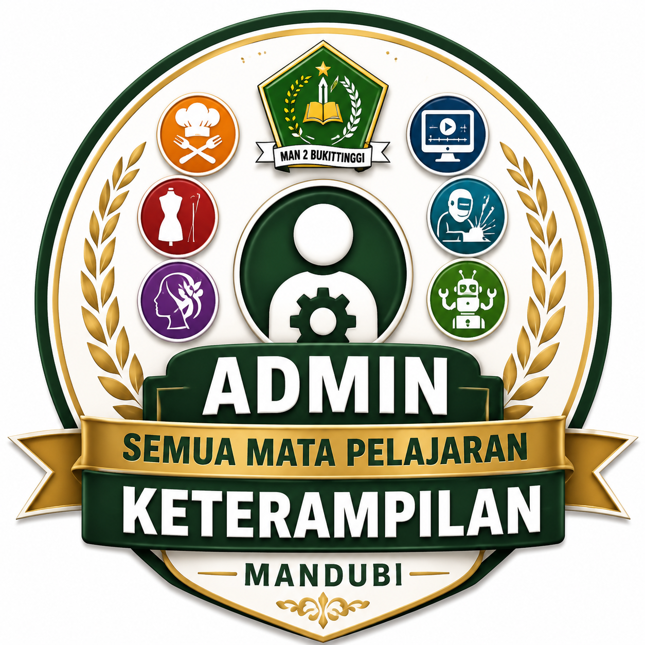 ADMIN SEMUA MAPEL KETERAMPILAN MANDUBI